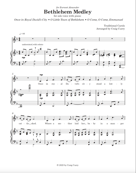 Bethlehem Medley - Image 2